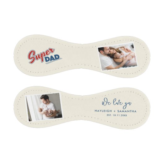 Benutzerdefiniertes Foto Moderner Vater Baseball (Paneele)