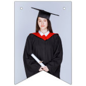 Benutzerdefiniertes Foto Modernes Elegantes Oberes Wimpelkette (Erste Fahne)