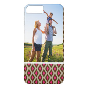 Benutzerdefiniertes Foto Modernes Ikat-Muster Case-Mate iPhone Hülle