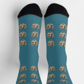 Benutzerdefiniertes Foto Modernes Personalisiertes Socken (Oben)