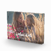 Benutzerdefiniertes Foto Modernes Schreiben gedeck (Rechts)