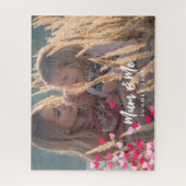 Benutzerdefiniertes Foto Modernes Schreiben gedeck Puzzle (Vertikal)