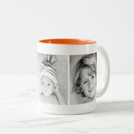 Benutzerdefiniertes Foto - Mug Zweifarbige Tasse (VorderseiteRechts)