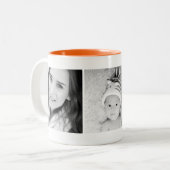 Benutzerdefiniertes Foto - Mug Zweifarbige Tasse (Vorderseite Links)