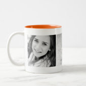 Benutzerdefiniertes Foto - Mug Zweifarbige Tasse (Links)