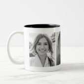 Benutzerdefiniertes Foto - Mug Zweifarbige Tasse (Links)