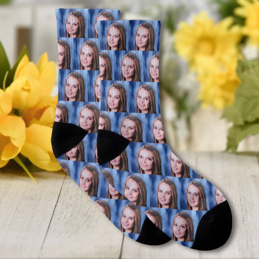 Benutzerdefiniertes Foto Muster Personalisiert Socken