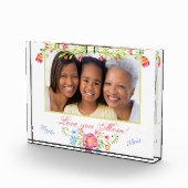 Benutzerdefiniertes Foto, Muttertagsextrakt Fotoblock (Rechts)