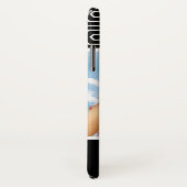 Benutzerdefiniertes Foto & Name Hexagonales geomet Case-Mate iPhone Hülle (Hinten/Rechts)