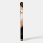 Benutzerdefiniertes Foto & Name iPhone Case für He (Rückseite / Links)