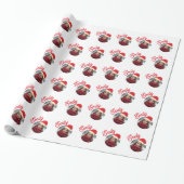 Benutzerdefiniertes Foto & Name - Name des Kindes  Geschenkpapier (Ungerollt)