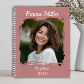 Benutzerdefiniertes Foto | Name oder Text hinzufüg Notizblock