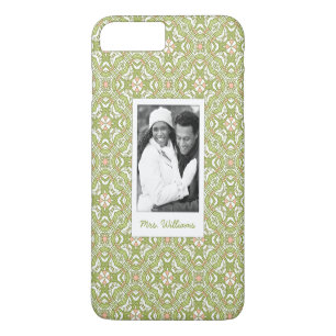 Benutzerdefiniertes Foto & Name Retro-Muster Hinte Case-Mate iPhone Hülle