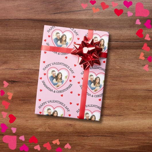 Benutzerdefiniertes Foto - Namen Geschenkpapier