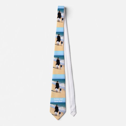 Benutzerdefiniertes Foto Neck Tie mit Ihren Fotos  Krawatte (Vorderseite)