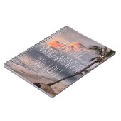 Benutzerdefiniertes Foto Nicht alle, die wandern,  Notizblock (Linke Seite)