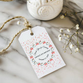 Benutzerdefiniertes Foto Niedlich Ghost-Thema Gebu Geschenkanhänger