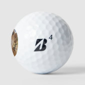 Benutzerdefiniertes Foto Niedlich Personalisiert Golfball (Logo)