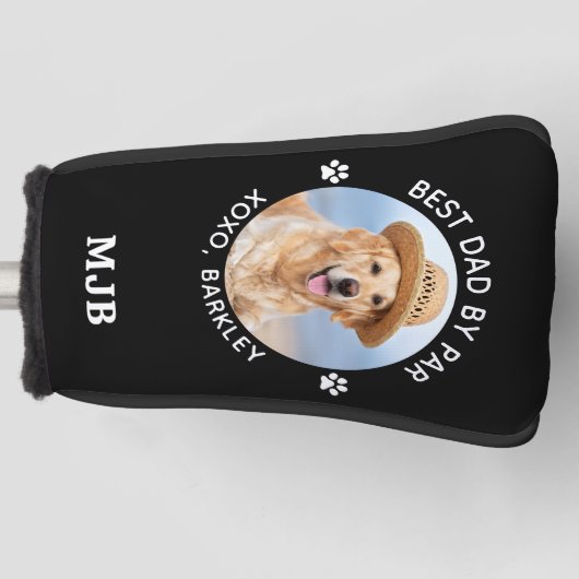 Benutzerdefiniertes Foto Niedlicher Personalisiert Golf Headcover (Vorderseite)