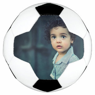 Benutzerdefiniertes Foto Niedliches Bild hinzufüge Fußball