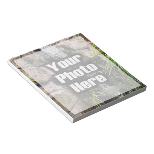 Benutzerdefiniertes Foto Notepad Notizblock (angewinkelt)