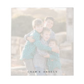 Benutzerdefiniertes Foto Notepad, Vollständiges Fo Notizblock (Vorderseite)