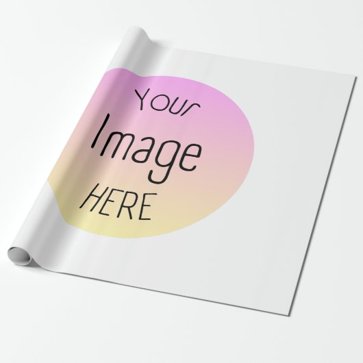 Benutzerdefiniertes Foto- oder Logo-Geschenkpapier Geschenkpapier (Ungerollt)