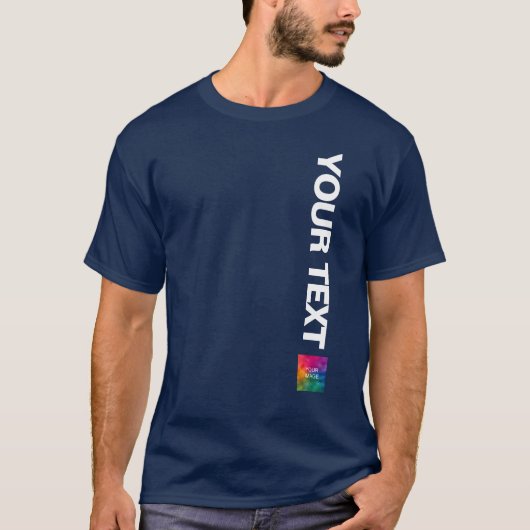 Benutzerdefiniertes Foto oder Logo hier Hinzufügen T-Shirt (Vorderseite)