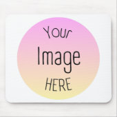 Benutzerdefiniertes Foto oder Logo-Maus-Pad - Pers Mousepad (Vorne)