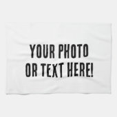 Benutzerdefiniertes Foto oder Text Geschirrtuch (Horizontal)
