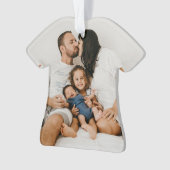 Benutzerdefiniertes Foto Ornament (Vorderseite)