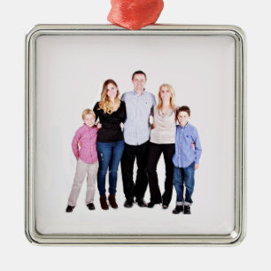 Benutzerdefiniertes Foto Ornament Aus Metall