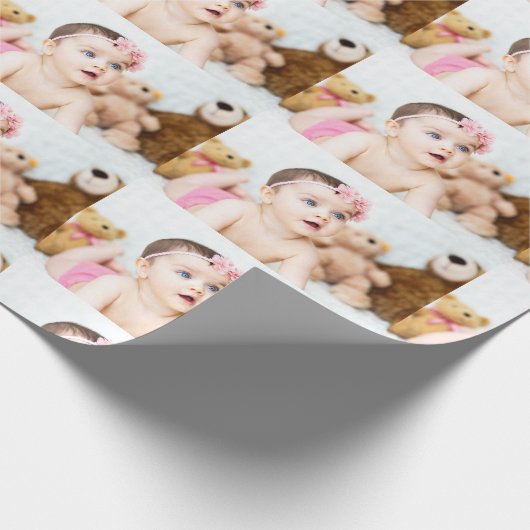 Benutzerdefiniertes Foto-Packpapier Geschenkpapier (Ecke)