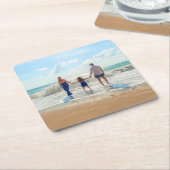 Benutzerdefiniertes Foto Paper Untersetzer Ihre be (angewinkelt)