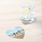 Benutzerdefiniertes Foto Papier Untersetzer Ihr ei (Vor Ort)