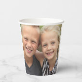 benutzerdefiniertes Foto Pappbecher (Rückseite)