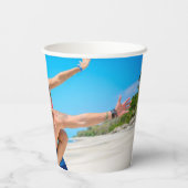 Benutzerdefiniertes Foto Pappbecher (Rückseite)