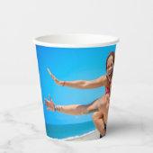 Benutzerdefiniertes Foto Pappbecher (Vorderseite)