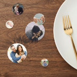 Benutzerdefiniertes Foto | Party Celebration Konfetti<br><div class="desc">Fügen Sie eine personalisierte Touch des Stils zu Ihrem Feiern mit diesem modischen Foto Party confetti.</div>