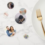 Benutzerdefiniertes Foto | Party Celebration Konfetti<br><div class="desc">Fügen Sie eine personalisierte Touch des Stils zu Ihrem Feiern mit diesem modischen Foto Party confetti.</div>