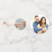 Benutzerdefiniertes Foto | Party Celebration Konfetti (Rückseiten)