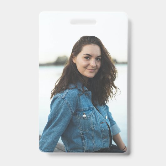Benutzerdefiniertes Foto Personalisiert Ausweis (Vorderseite)