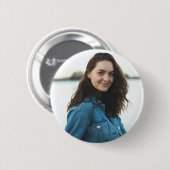 Benutzerdefiniertes Foto personalisiert Button (Vorne & Hinten)