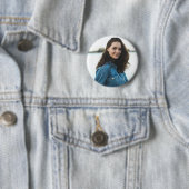 Benutzerdefiniertes Foto personalisiert Button (Beispiel)