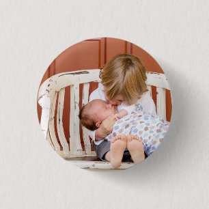 Benutzerdefiniertes Foto personalisiert Button