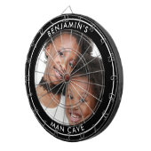 Benutzerdefiniertes Foto Personalisiert-Dart-Mainb Dartscheibe (Vorderseite rechts)