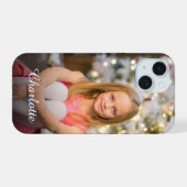 Benutzerdefiniertes Foto Personalisiert erstellen iPhone 15 Hülle (Rückseite (Horizontal))