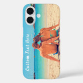 Benutzerdefiniertes Foto Personalisiert Fotos und  Case-Mate iPhone Hülle (Rückseite)