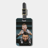 Benutzerdefiniertes Foto Personalisiert Gepäckanhänger (Vorderseite vertikal)