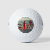Benutzerdefiniertes Foto Personalisiert Golfball (Vorderseite)